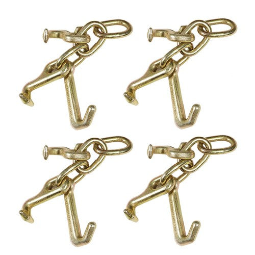 4X RTJ Cluster Hook Tow Truck Car Hauler Trailer Body Frame Hook WLL 4,700lb