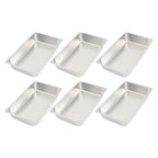 Table Pans 6 Pack 4 Inch Deep Restaurant Steam Table Pans Without Lid Full Size