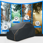 2 Seat Vehicle Storage Dust Cover for Can Am Maverick X3 Teryx Polaris RZR UTV