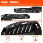 LED DRL Turn Signal Night Driving Fog Lights Pair for 2016-2018 Hyundai Elantra