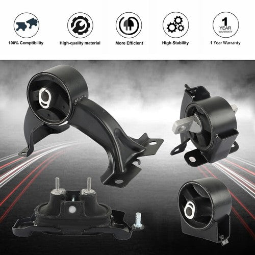 4Pcs Engine Motor Trans Mounts For Chrysler Town & Country Ram C/V 2011-16 3.6