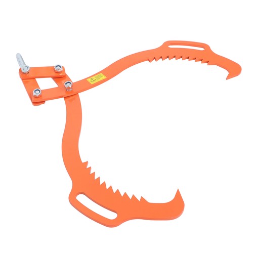 Heavy Duty Grapple Timber Claw 28In Log Lifting Tongs 2 Claws Timber Claw Hook