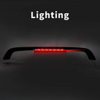 Rear Trunk Spoiler Wing with LED Brake Light For 96-10 Honda Civic 2 Door