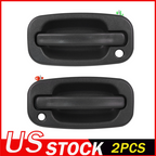Exterior Door Handles Front Left+Right Fit 1999-2007 Chevy Silverado GMC Sierra