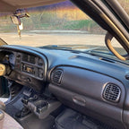 Black Dash Bezel Dashboard Cover for 1998-2001 Ram 1500 1998-2002 Ram 2500 3500