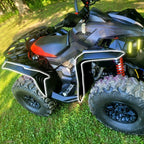 For Can Am Renegade 500 800 1000 Overfenders Fender Flares Front Rear 2007 23