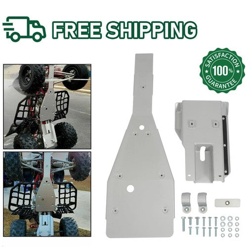 Swing Arm Skid Plate Guard Full Chassis Glide For Yamaha Raptor 700 700R 2006-25