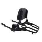 For Bonneville T100 T120/Black 2016-2024 Backrest Sissy Bar w/ Luggage Rack USA