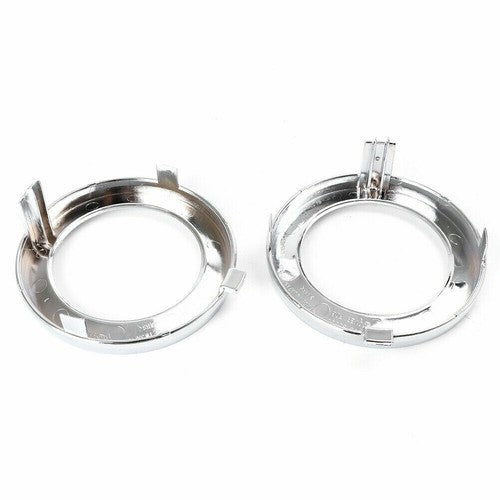 Pair Front Chrome Fog Light Trim Lamp Cover for 2009-2013 Subaru Forester