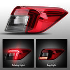 Set Tail Lights Rear Lamps Outer Inner Side for 2022 2023 2024 for Honda Civic