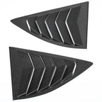 Rear Side Window Louvers Cover for 2010-2015 2011 2012 2013 2014 2015 Chevy Camaro