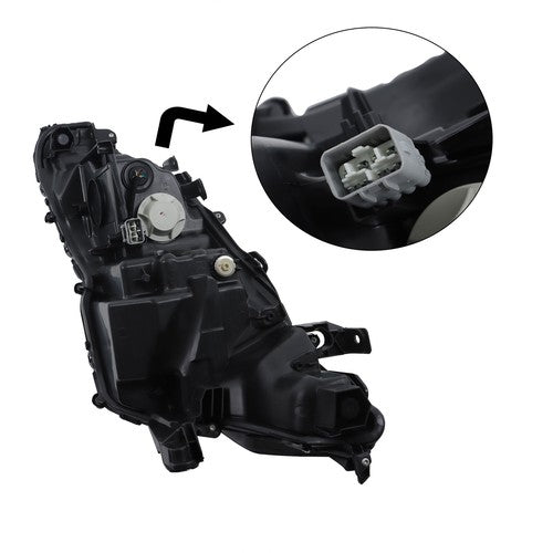 Black Housing For 21 22 Toyota Camry XSE XLE Full LED Headlight Assy Right Side