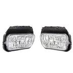 Pair Bumper Fog Lights Lamps Left Right for Chevy Silverado Avalanche 2003 2006