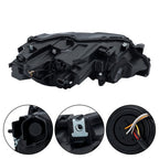 Left/Driver Side Headlight Assembly For Nissan Rogue S 2021-23 Headlamp Full LED