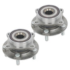 2 Pcs Wheel Hubs Bearing Assembly Front AWD For Mitsubishi Lancer 2.0L 2008-2015