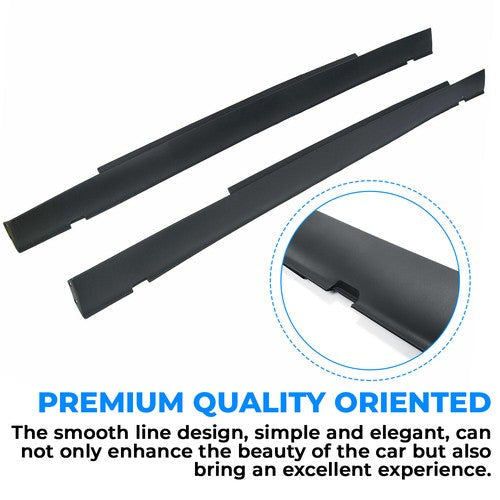 Rocker Panel For Dodge Challenger 08-14 Door Exterior Side Molding Body Trim