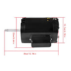 Swimming Pool Water Pump Motor 0.75HP 115/230V 3450RPM Cleaner Motor B668