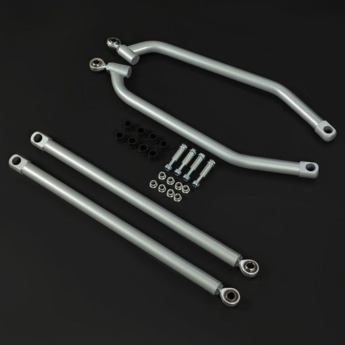 High Clearance Radius Rods Bars 4 Pieces with Hardware for Polaris Rzr 1000 Xp Eps 15-17