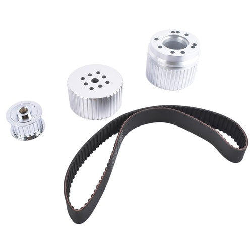 Belt Drive Pulley Kit for Small Block Chevy 283 327 350 383 400 LWP 5/8" Shaft