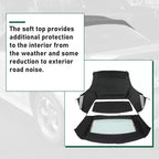 For Ford Mustang 1994-2004 Convertible Soft Top w/ Heated Glass Window Sailcloth