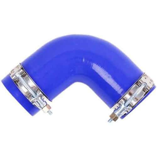 Silicone Rubber 90°Elbow Hose W/ Clamps Peterbilt / Kenworth Paccar F04-6006