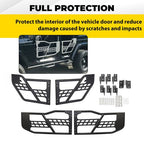 Textured Tube Safari Tubular Doors Front Rear for Jeep Wrangler JK 07-18 4DR
