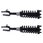 Pair Front Shock & Coil Spring Assembly For Mercedes W211 S211 E350 4Matic 06-09