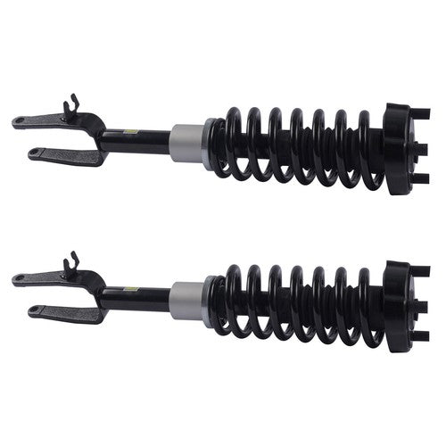 Pair Front Shock & Coil Spring Assembly For Mercedes W211 S211 E350 4Matic 06-09