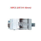 3/8" FUEL INJECTION HOSE CLAMP / AUTO Fuel Clamps (14-16mm) 10PCS