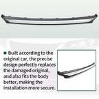 For 2013 2014 2015 Honda Accord Front Bumper Lower Grille Chrome Molding Trim