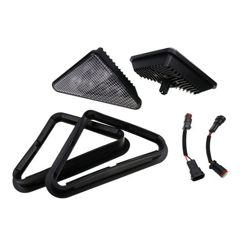 LED Headlight Kit 6718042 6718043 Fit for Bobcat 751 753 763 773 863 864 873 963