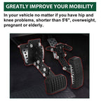 Universal Gas and Brake Pedal Extenders for Cars,Go Kart,Ride on Toys Adjustable