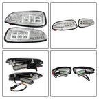 Deluxe Street Legal All LED Light KIT For EZGO RXV Golf CART 2016+