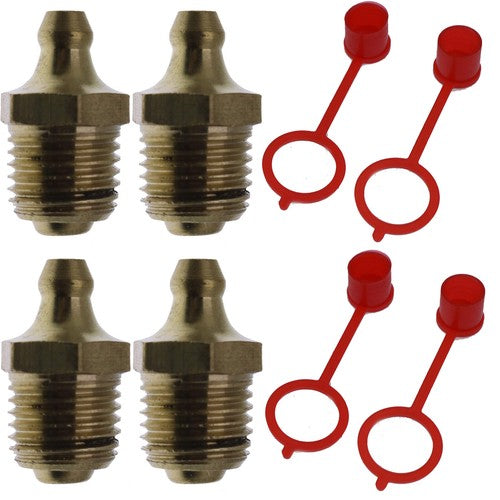 4PCS Grease Zerk Fitting 743332 for Bobcat S160 S150 S175 S185 S205 S70 T140