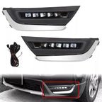 LED DRL Daytime Running Fog Lamp for Honda CRV CR-V 2017-2019