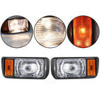 For Club Car DS Factory Size 93+ Driver/Passenger Headlights 101988001/101988002