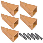 X156 X156S Dirt Teeth Bucket Teeth/Tooth with P156 Roll Pins 5 PCS Alloy Steel
