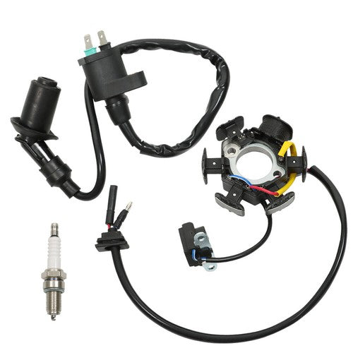 Stator Ignition Coil Spark Plug For Honda 31120-GW8-671 XR50R 00-03 XR70R 97-03