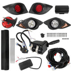 12V Golf Cart LED Light Kit For Yamaha G29 YDR Drive 07+ Turn Signal Horn Brake