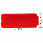 F250 F350 F450 Interior Door Panel Light Reflector for Ford Super Duty 99-07 RED