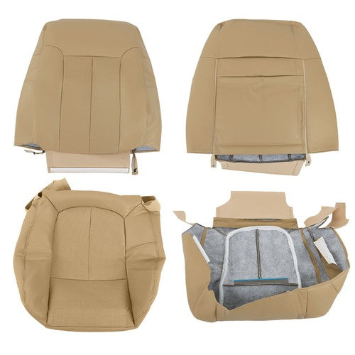 Fit For Ford F150 Lariat 2009-2014  Front Driver Passenger Perforated Seat Cover