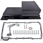 New Black Front Sump Oil Pan Kit Aluminum for GM LS LS1 LS2 LS3 LS6 Engine 81004