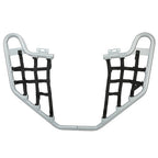 Silver Pair Of Nerf Bars With Black Nets Set for Honda TRX 700XX 2008 2009