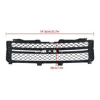 Front Bumper Grille Black Chrome For Chevy Silverado 2500HD 3500 HD 2011-14