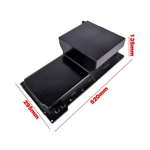 New Black Front Sump Oil Pan Kit Aluminum for GM LS LS1 LS2 LS3 LS6 Engine 81004