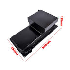 New Black Front Sump Oil Pan Kit Aluminum for GM LS LS1 LS2 LS3 LS6 Engine 81004