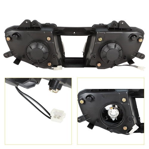 Front Headlight Headlamp Fit For Yamaha 2008 09 10 11 12 13 14 2015 2016 YZF R6