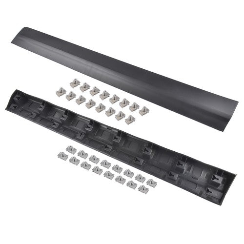 Pair Front Lower Door Trim Molding Black for Cadillac XT5 2017-2025 Left & Right