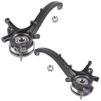 2Pcs Front Steering Knuckle Wheel Hub Bearing Assys For Hyundai Sonata 2002-2005