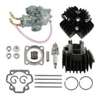 Carburetor Cylinder Piston Ring Gasket Top End For Yamaha PW 50 PW50 1981-2009